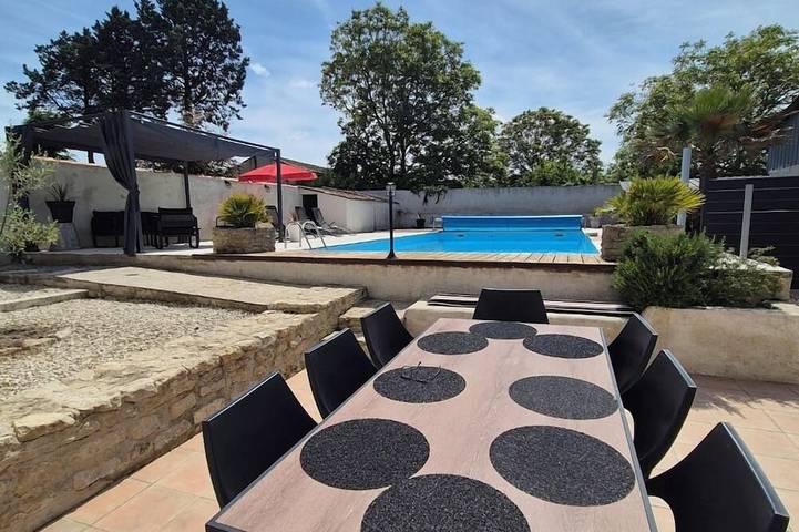 Location de vacances pour 6 personnes, avec Terrasse à Bresdon