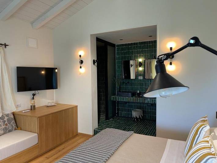 Ferienhaus für 2 Personen, mit Terrasse und Whirlpool sowie Pool und Seeblick in Bolsena - 3