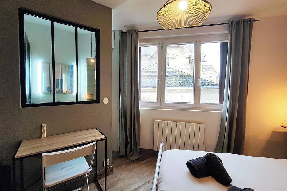 Apartamento entero, Le Modern'Riva - Central - between avenue de la mer and the beach, 200 meters away in Ouistreham, Región de Caen
