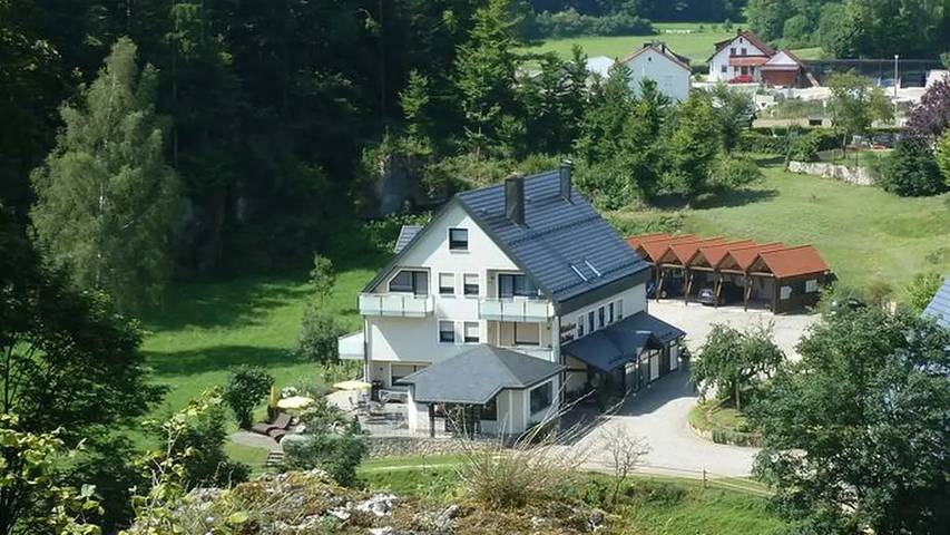 Ferienwohnung für 2 Personen, mit Garten in Obertrubach