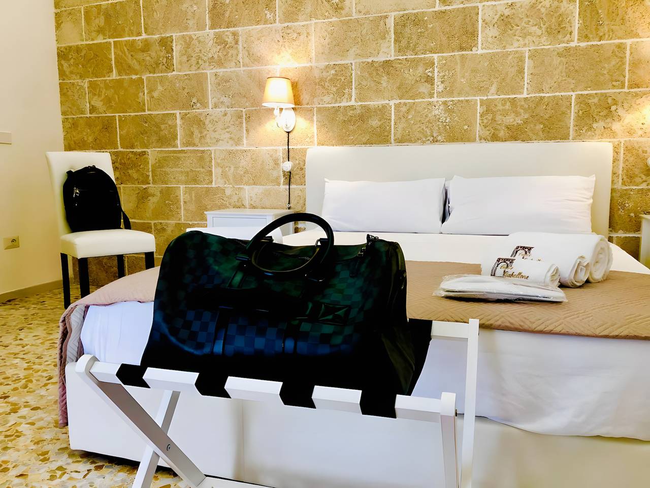 Chambre « Corte Gabellone Camera Deluxe » avec Wi-Fi et climatisation in Nardò, Nardò (commune)