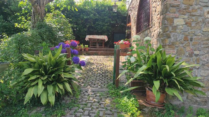 B&b per 2 persone, con giardino e terrazza nonché panorama in Firenze e dintorni