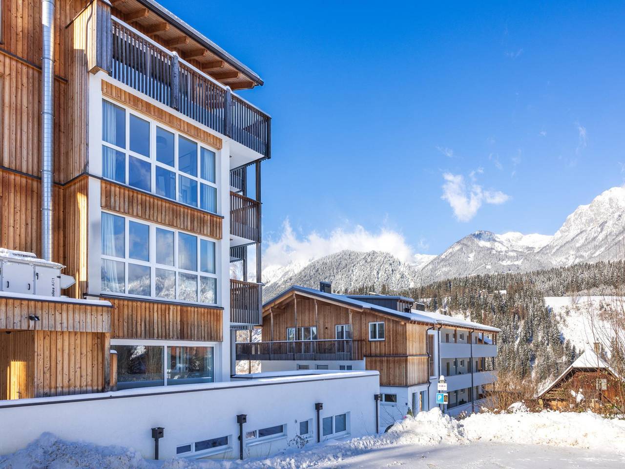 Ganze Wohnung, Wellness-Wohnung mit Süd-West-Balkon in Haus, Schladming-Dachstein