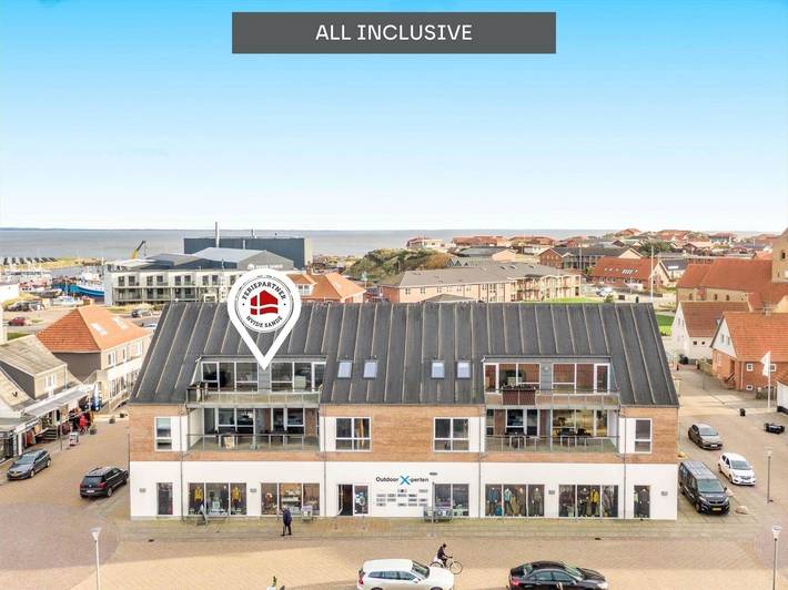 Ferienwohnung für 6 Personen, mit Balkon, mit Haustier in Hvide Sande