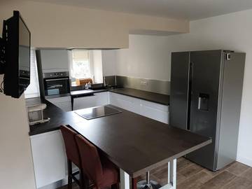 Gîte pour 9 personnes, avec jardin dans Merxheim