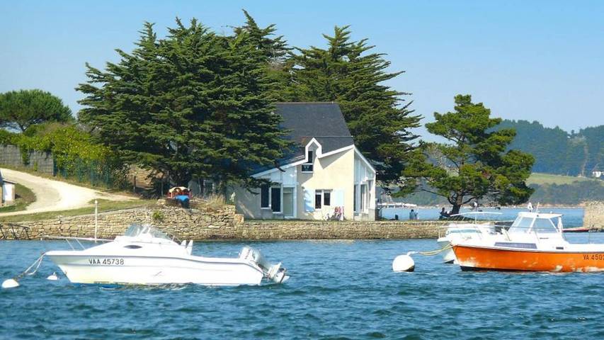 Maison de vacances pour 4 personnes, avec terrasse à Larmor-Baden