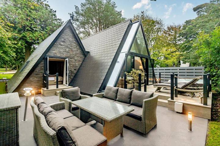 Ferienpark für 3 Personen, mit Terrasse und Garten sowie Pool und Ausblick, mit Haustier in Cornwall - 4