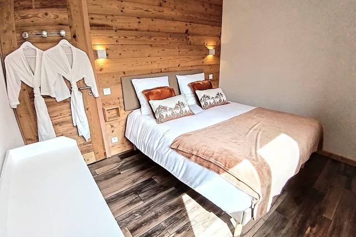 Ganze Wohnung, Appartement Chez Léon Avec Jardin in Samoëns, Region Bonneville