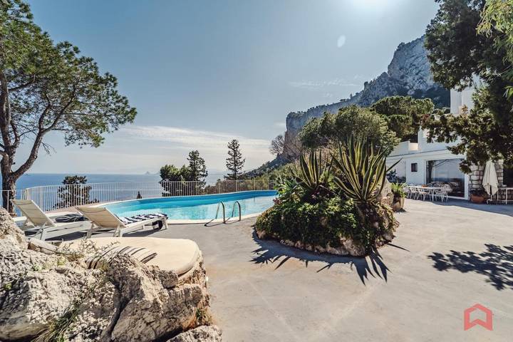 Villa mit pool für 9 Personen, mit Sauna und Ausblick sowie Pool und Garten in Palermo - 2
