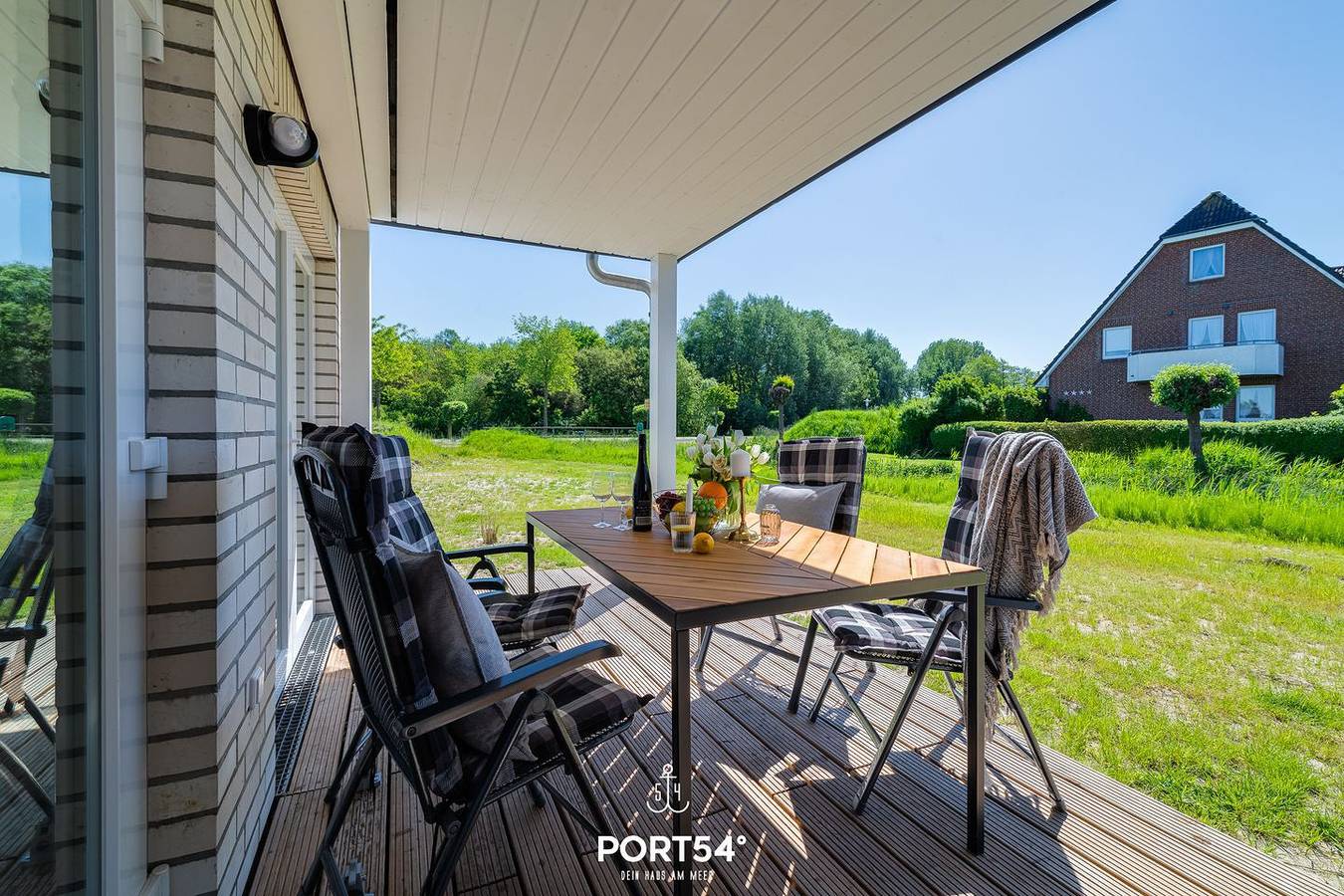 Ganze Wohnung, Kleine Perle -  Infrarotsauna, Kamin, Vollbad, Terrasse, Nordsee- und Strandnah in Büsum, Dithmarschen