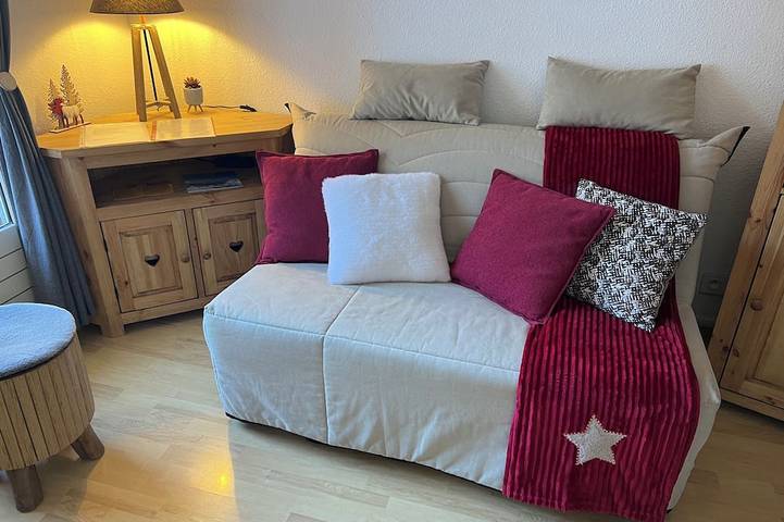 Chalet pour 4 personnes, avec balcon à Allos