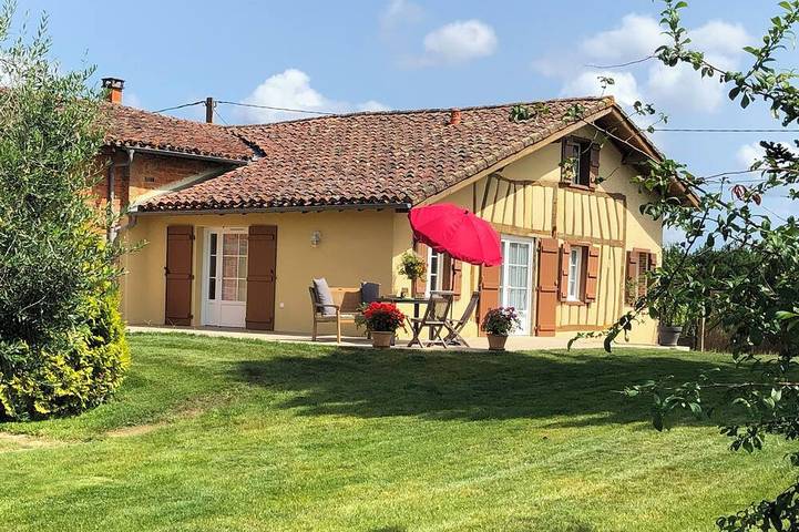 Maison de vacances pour 4 personnes, avec Terrasse et Jardin dans Monlezun-d'Armagnac