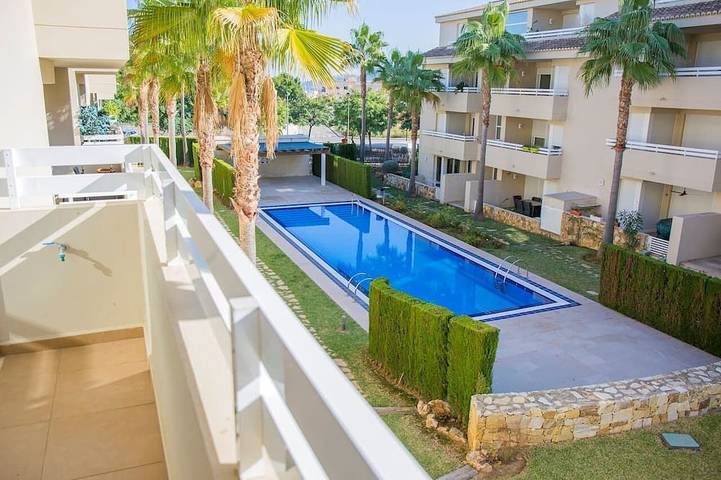 Holiday apartment for 4 people, with garden and pool as well as balcony - 1