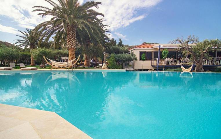 Ferienhaus für 3 Personen, mit Balkon und Garten in Agia Galini