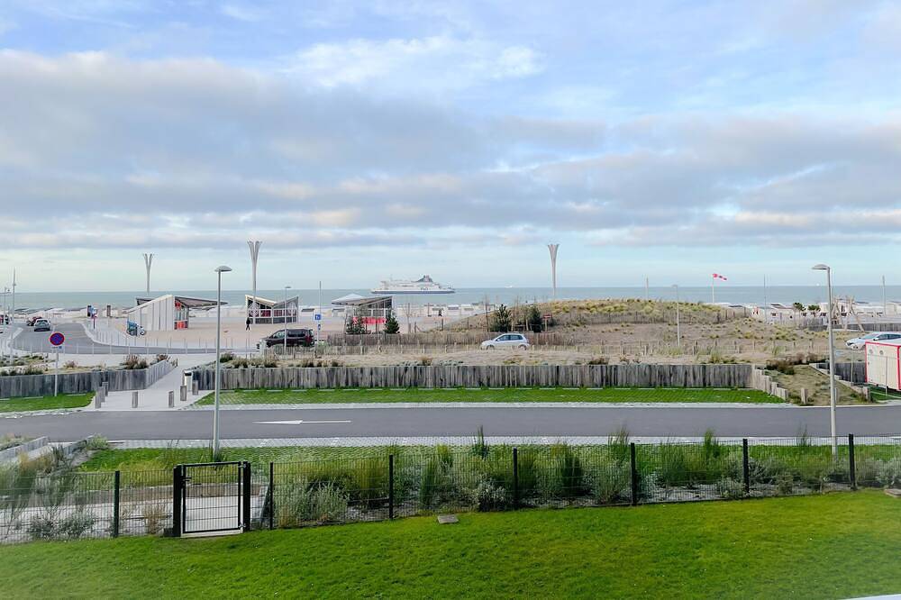 Ganze Wohnung, Apartment-Ensuite mit Bad-Meerblick-Au Sable d'Opale in Calais, Calais und Umgebung