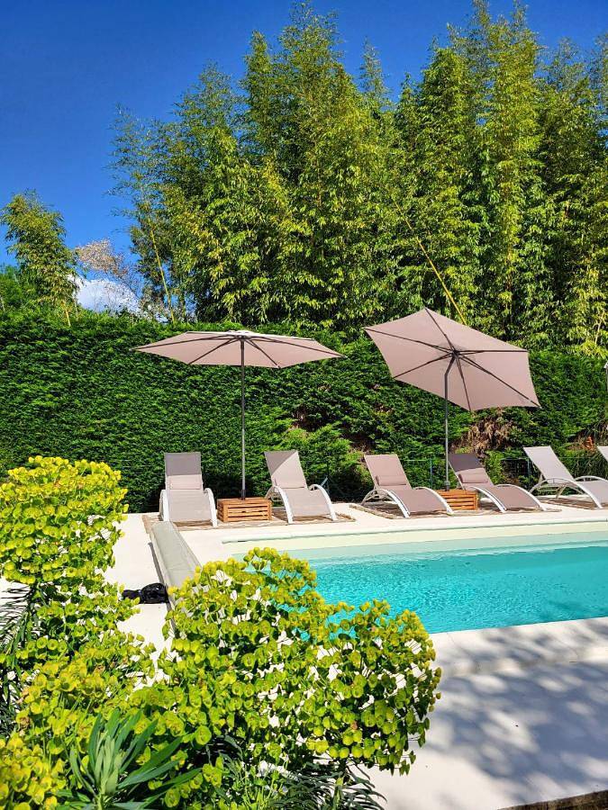 Location de vacances pour 2 personnes, avec piscine ainsi que vue et jardin à Rigny-Ussé - 4