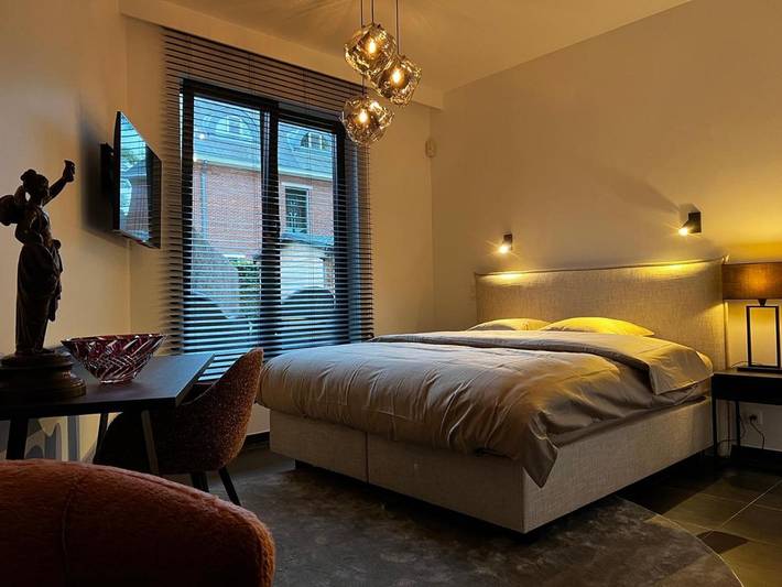 Chambre d’hôte pour 4 personnes, avec Terrasse ainsi que Jardin et Vue à Gand