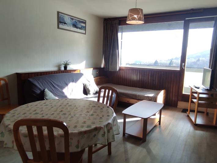 Entire apartment, 5-person apartment at the foot of the slopes with Wi-Fi in Super Besse in Super Besse, Besse-et-Saint-Anastaise