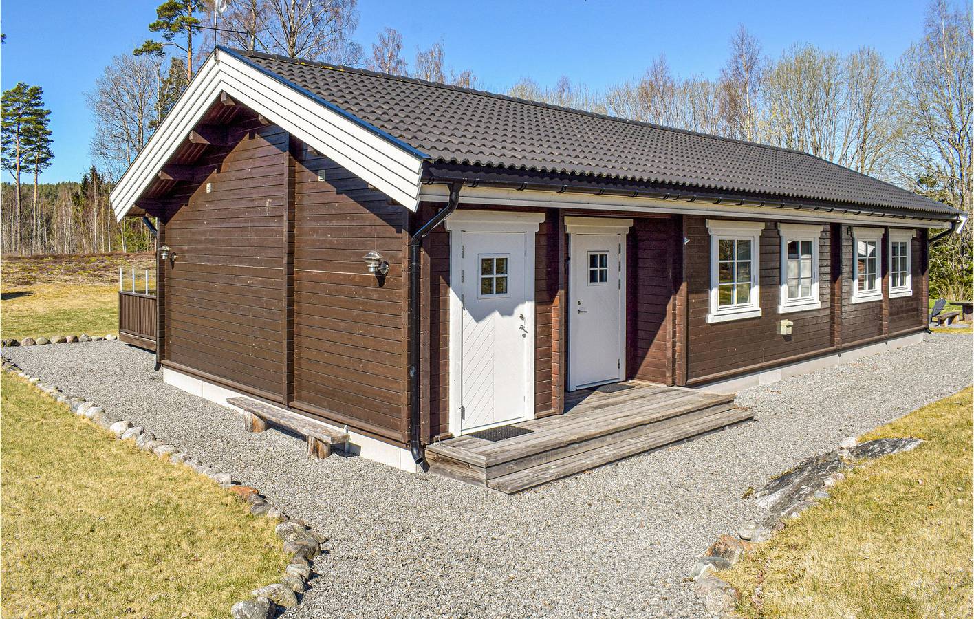 Feriehus for 5 personer med terrasse in Aremark 