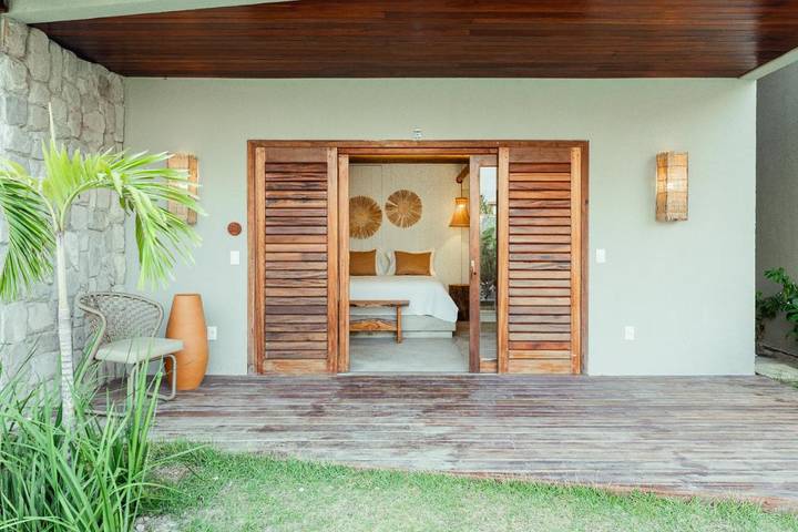 Pousadas para 3 pessoas, com jardim e piscina e ainda sauna and jacuzzi em Itarema