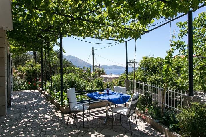 Ganze Wohnung, Ferienwohnung für 4 Personen mit Meerblick in Brasina, Dubrovnik-Neretva