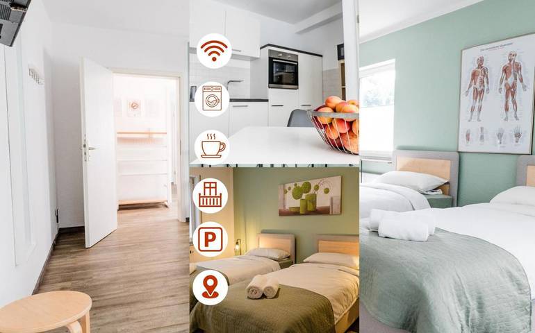 Ferienwohnung für 4 Personen, mit Terrasse und Ausblick in Runkel