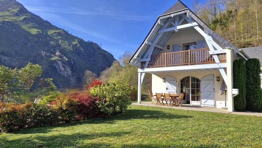 Maison de vacances pour 6 personnes, avec Balcon et Terrasse ainsi que Jardin et Vue