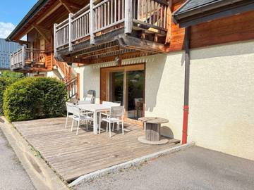 Gîte pour 6 personnes, avec jacuzzi et terrasse en Haute-Savoie
