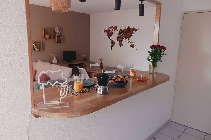 Appartement de vacances pour 4 personnes, avec balcon, adapté aux familles - 1