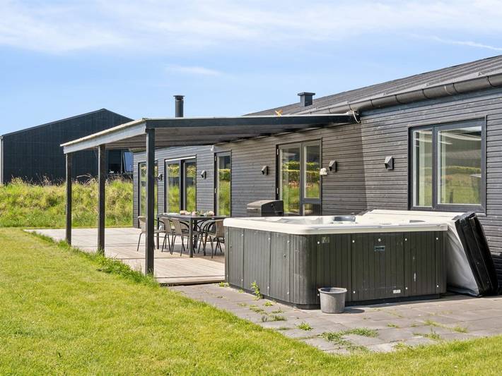 Ferienhaus mit Meerblick für 8 Personen, mit Terrasse und Sauna, mit Haustier in Kelstrup Strand - 4