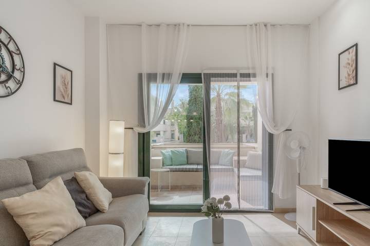 Apartamento entero, El Oasis Mónaco 5 Bajo A: Apartamento Vacacional con Piscinas y Terrazas en Fuente Álamo in Hacienda del alamo, Fuente Álamo de Murcia
