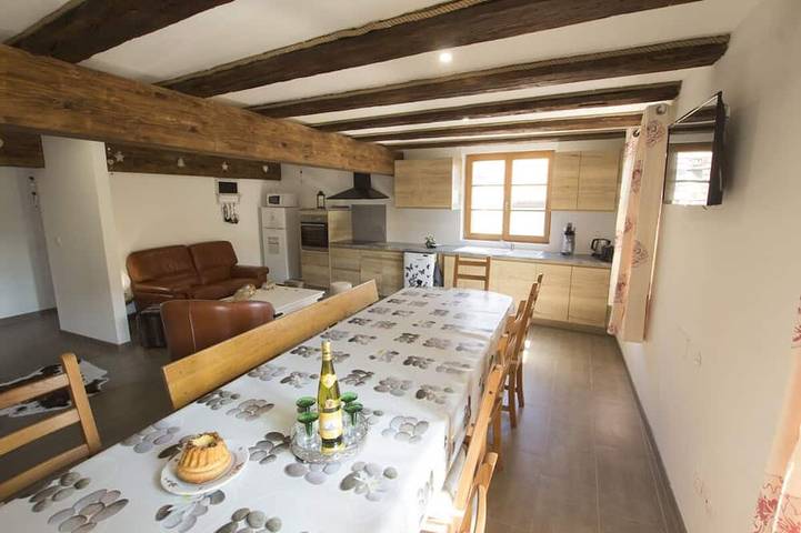 Maison de vacances pour 10 personnes, avec jardin