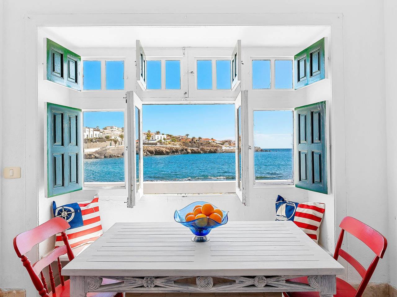Ferienhaus für 4 Personen mit Meerblick in Porís de Abona, Teneriffa Süd
