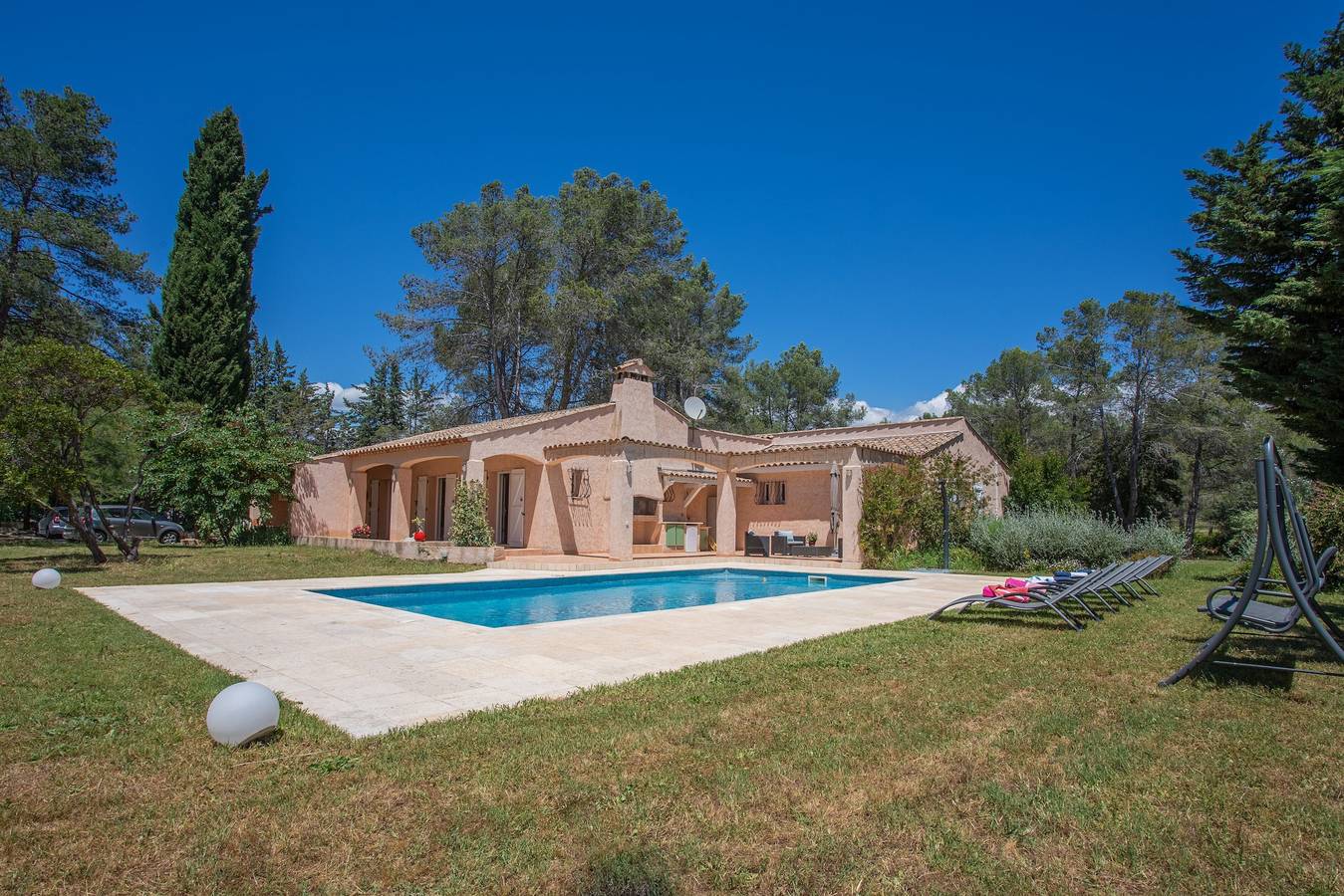 Casa de vacaciones 'La Lieutenante' con piscina privada, Wi-Fi y aire acondicionado in Puget-sur-Argens, Costa mediterránea (Francia)