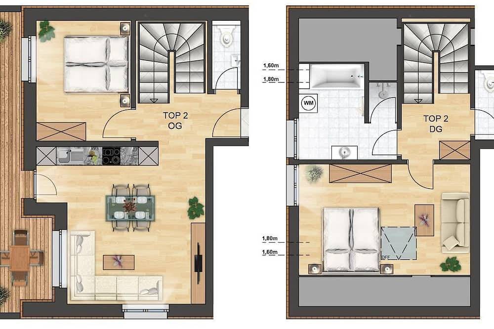 Ganze Wohnung, Top 2 - Johler Appartements 549 in Bezau, Bregenzerwald