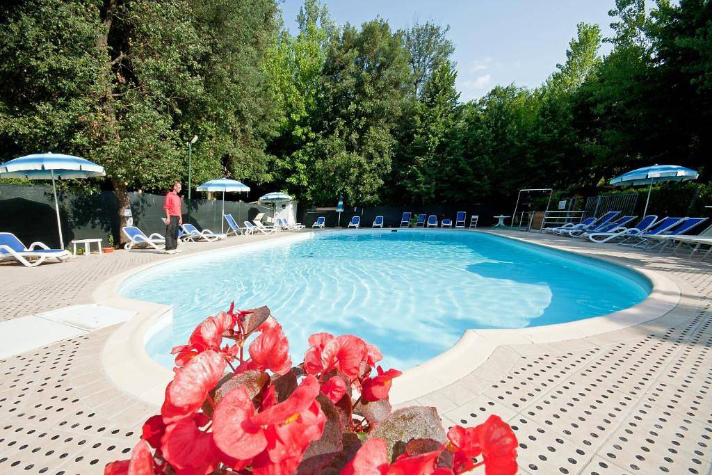 Bosco Verde Camping Mobilehome Maxi für 6 Personen in Viareggio, Italienische Riviera