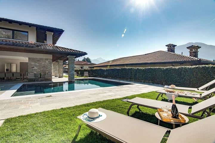 Ferienhaus für 12 Personen, mit Garten und Balkon, mit Haustier