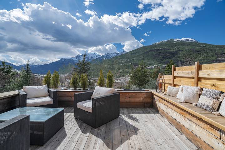 Location de vacances pour 5 personnes, avec balcon et jardin à Briançon - 4