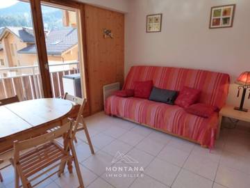 Gîte pour 4 personnes, avec balcon à Saint-Jean-de-Sixt