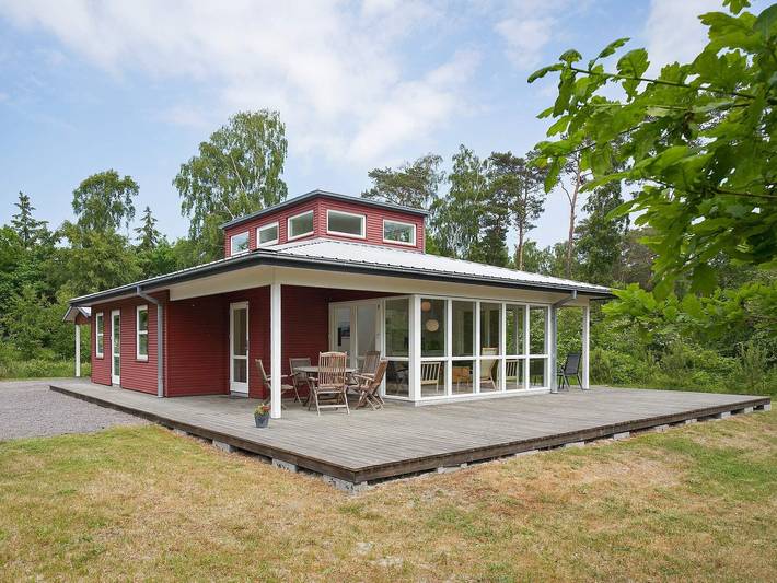 Ferienhaus für 6 Personen, mit Terrasse und Balkon/Terrasse in Østre Sømarken