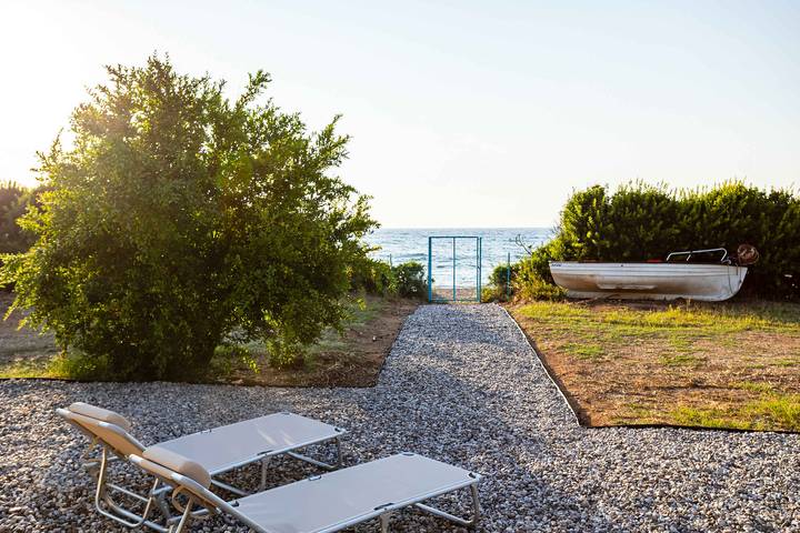 Ferienhaus für 6 Personen, mit Garten