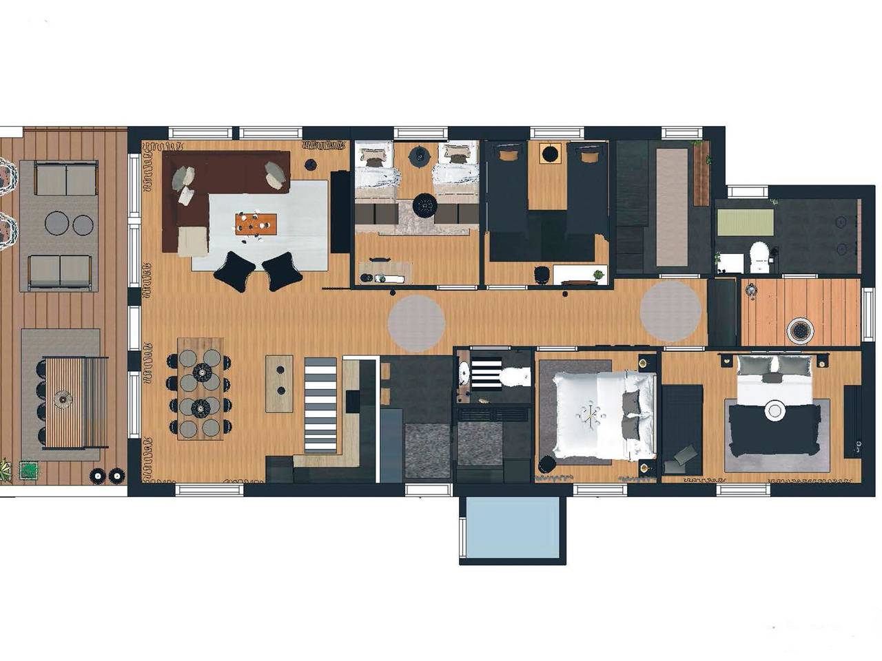 Vaaranhelmi in Vuosselijärvi, Nordösterbotten