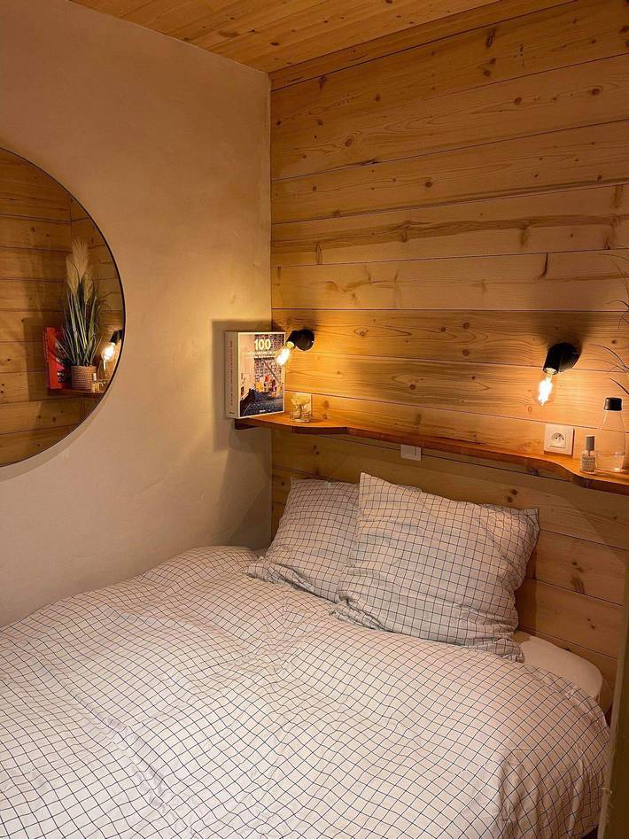 Studio pour 4 personnes, avec balcon