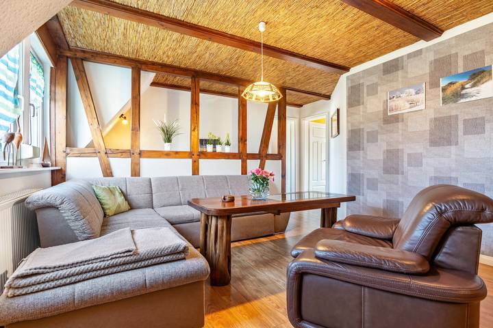 Ferienhaus für 4 Personen, mit Garten am Saaler Bodden