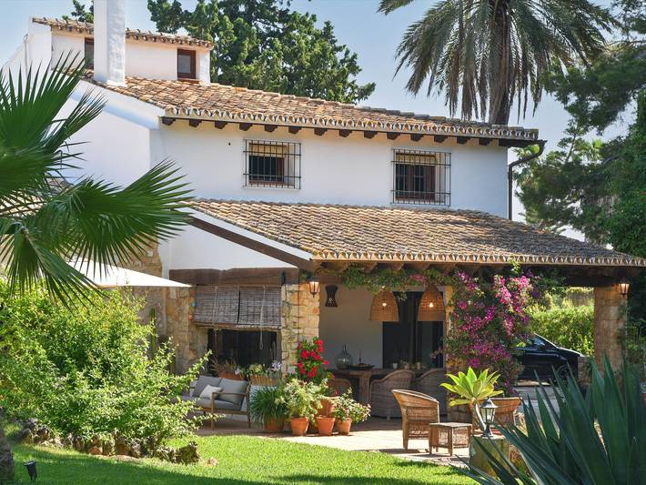 Chalet para 8 personas, con jardín en Dénia