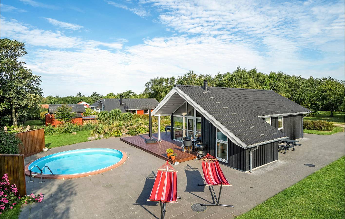 Ferienhaus für 8 Personen mit Terrasse in Vemb, Nissum Fjord