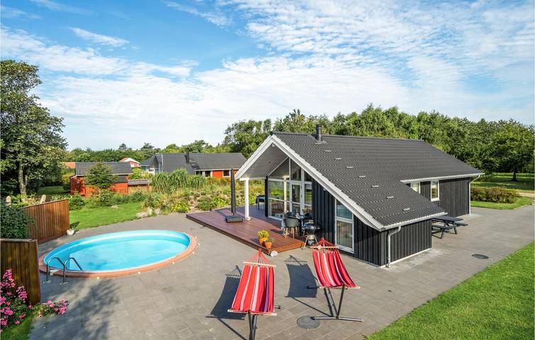 Ferienhaus für 8 Personen, mit Terrasse und Pool in Nissum Fjord - 2