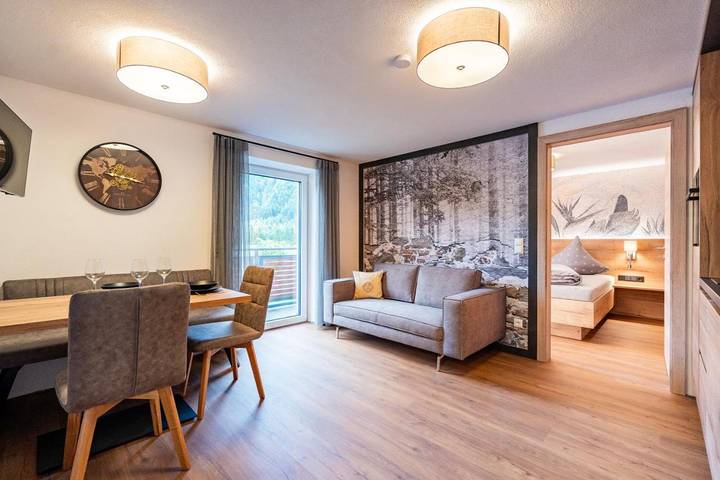 Vakantieappartement voor 2 personen, met uitzicht en tuin in Bichlbach