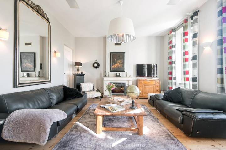Maison de vacances pour 9 personnes, avec terrasse et vue, animaux acceptés