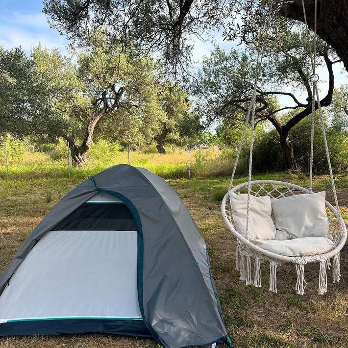 Camping pour 2 personnes, avec jardin et vue